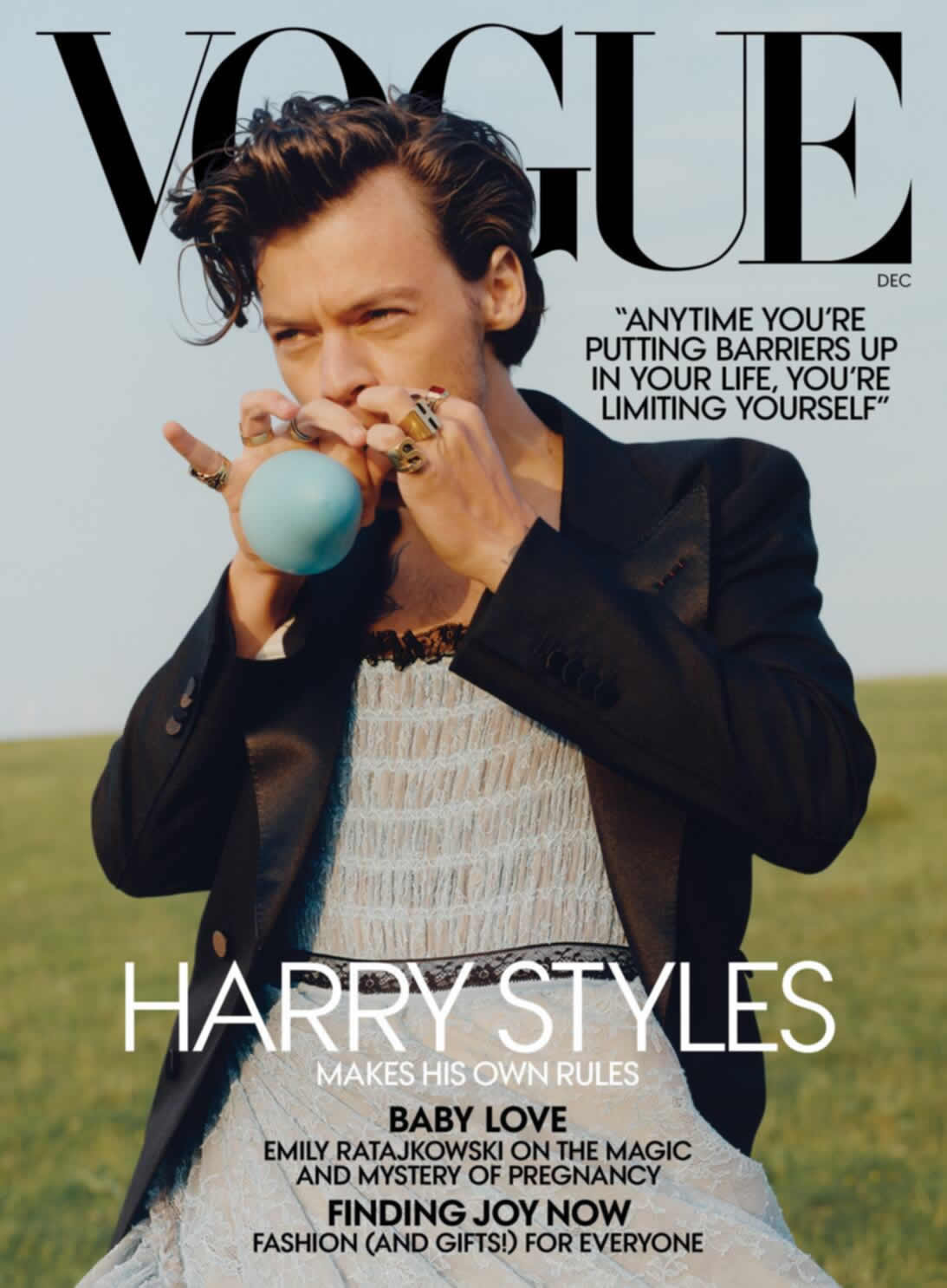 An example of the Vogue magazine